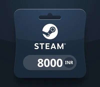 Steam Wallet INR 8000 Gift Card IN — лицензионный ключ