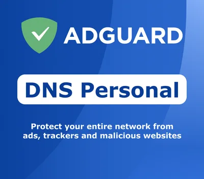 AdGuard DNS Personal Key (1 Month / 20 Devices) — лицензионный ключ