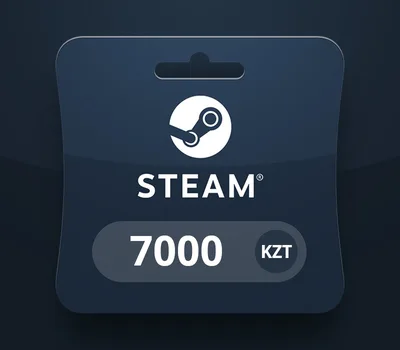 Steam Wallet KZT 7000 Gift Card KZ — лицензионный ключ