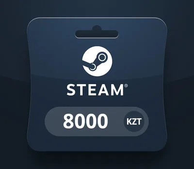 Steam Wallet KZT 8000 Gift Card KZ — лицензионный ключ
