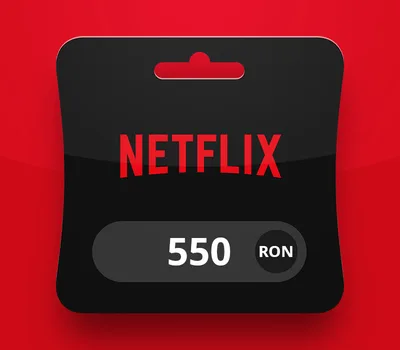 Netflix RON 550 Gift Card RO — лицензионный ключ