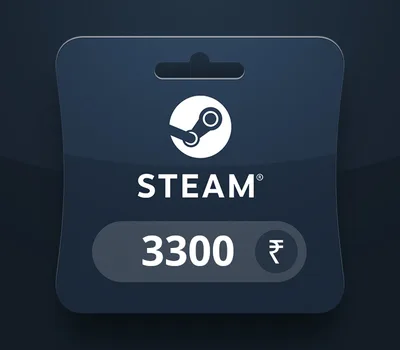 Steam Wallet INR 3300 Gift Card IN — лицензионный ключ