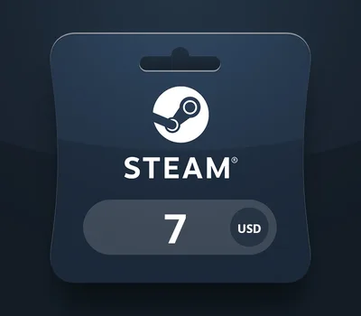 Steam Wallet USD 7 Gift Card BY — лицензионный ключ