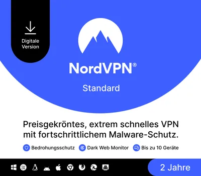NordVPN Standard DE Key (2 Years / 10 Devices) — лицензионный ключ