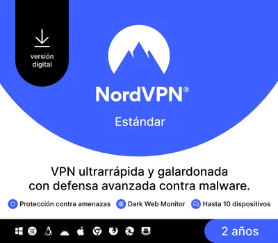 NordVPN Standard ES Key (2 Years / 10 Devices) — лицензионный ключ