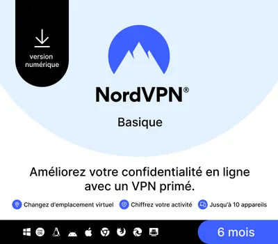 NordVPN Basic FR Key (6 Months / 10 Devices) — лицензионный ключ