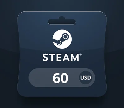 Steam Wallet USD 60 Gift Card BH — лицензионный ключ