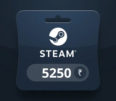 Steam Wallet INR 5250 Gift Card IN — лицензионный ключ
