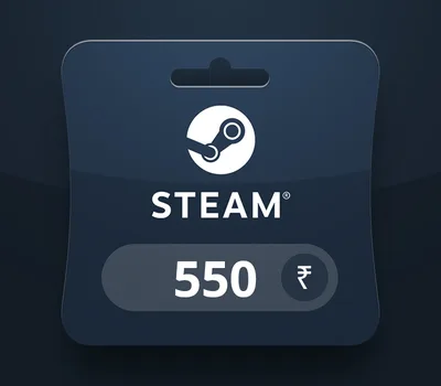 Steam Wallet INR 550 Gift Card IN — лицензионный ключ