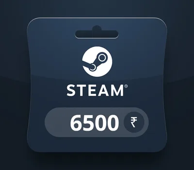 Steam Wallet INR 6500 Gift Card IN — лицензионный ключ