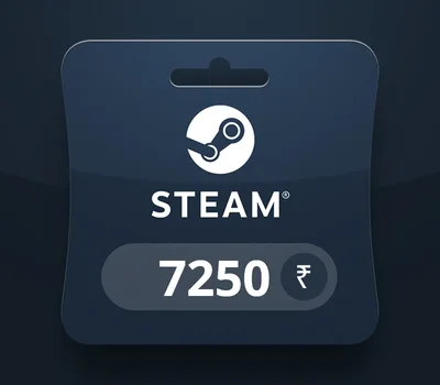 Steam Wallet INR 7250 Gift Card IN — лицензионный ключ