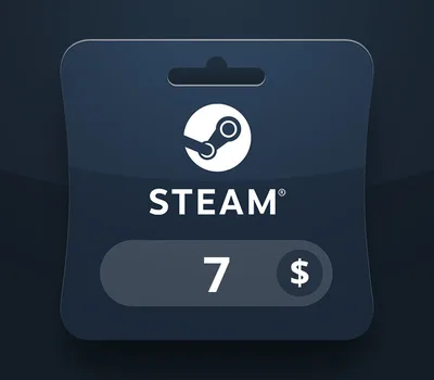 Steam Wallet USD 7 Gift Card BO — лицензионный ключ
