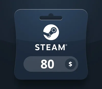 Steam Wallet USD 80 Gift Card LB — лицензионный ключ