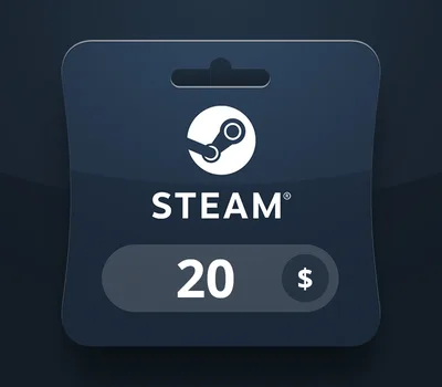Steam Wallet USD 20 Gift Card DZ — лицензионный ключ