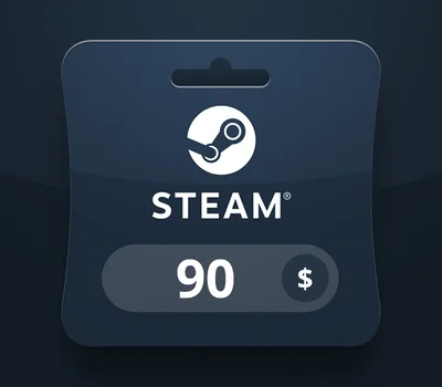 Steam Wallet USD 90 Gift Card LY — лицензионный ключ