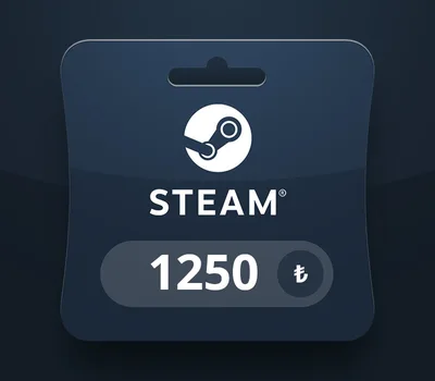 Steam Wallet TRY 1250 Gift Card TR — лицензионный ключ