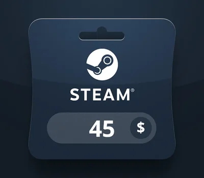Steam Wallet USD 45 Gift Card LK — лицензионный ключ