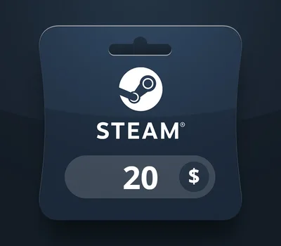 Steam Wallet USD 20 Gift Card LK — лицензионный ключ