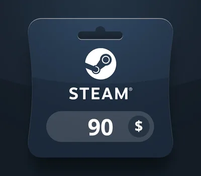 Steam Wallet USD 90 Gift Card BT — лицензионный ключ