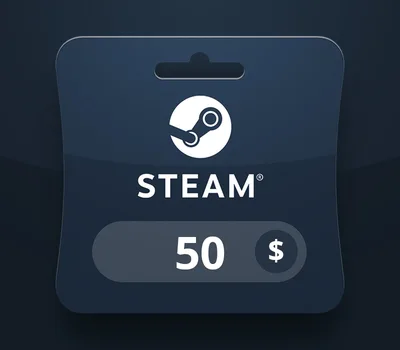 Steam Wallet USD 50 Gift Card BT — лицензионный ключ