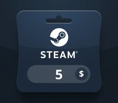 Steam Wallet USD 5 Gift Card BT — лицензионный ключ