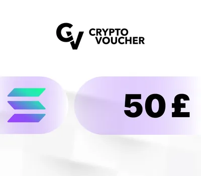 Crypto Voucher (SOL) GBP 50 Gift Card — лицензионный ключ