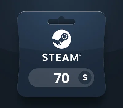 Steam Wallet USD 70 Gift Card MV — лицензионный ключ