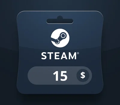 Steam Wallet USD 15 Gift Card MV — лицензионный ключ