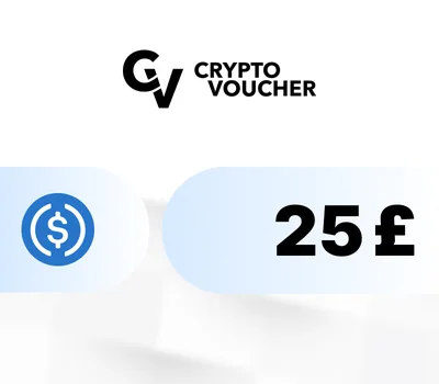Crypto Voucher (USDC) GBP 25 Gift Card — лицензионный ключ