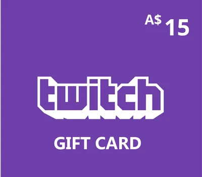 Twitch AUD 15 Gift Card AU — лицензионный ключ