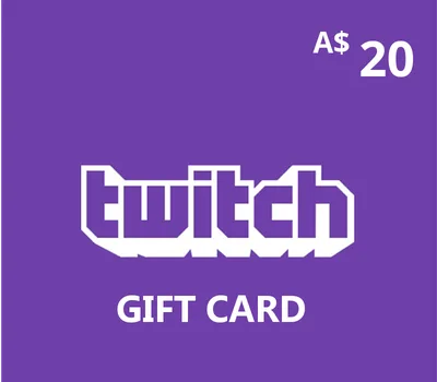 Twitch AUD 20 Gift Card AU — лицензионный ключ
