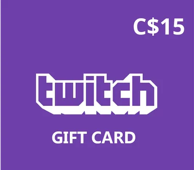 Twitch CAD 15 Gift Card CA — лицензионный ключ