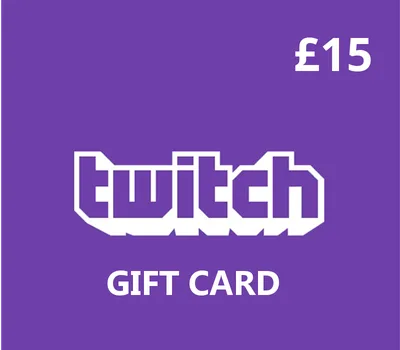Twitch GBP 15 Gift Card UK — лицензионный ключ