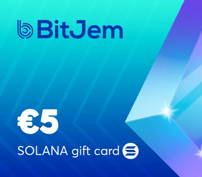 BitJem Crypto Gift Card (Solana) €5 — лицензионный ключ
