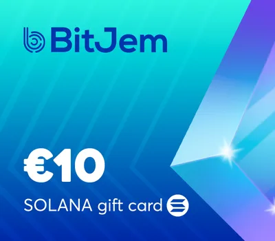 BitJem Crypto Gift Card (Solana) €10 — лицензионный ключ