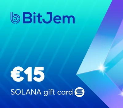 BitJem Crypto Gift Card (Solana) €15 — лицензионный ключ