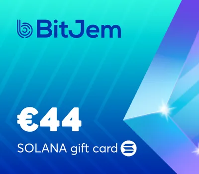 BitJem Crypto Gift Card (Solana) €44 — лицензионный ключ