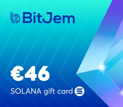 BitJem Crypto Gift Card (Solana) €46 — лицензионный ключ
