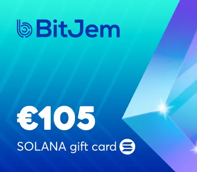 BitJem Crypto Gift Card (Solana) €105 — лицензионный ключ