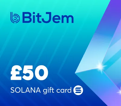 BitJem Crypto Gift Card (Solana) £50 — лицензионный ключ