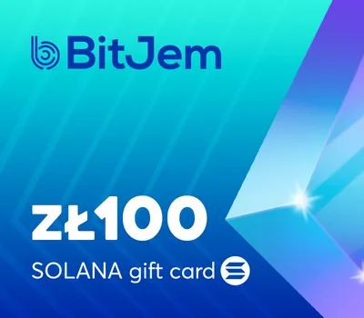 BitJem Crypto Gift Card (Solana) zł100 — лицензионный ключ