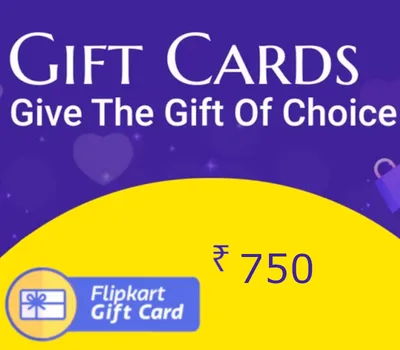 Flipkart INR 750 Gift Card IN — лицензионный ключ
