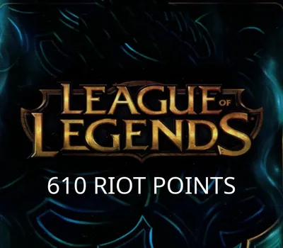 League of Legends 610 RP Prepaid Card BR — лицензионный ключ