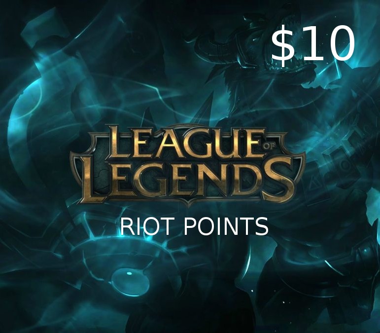 League of Legends USD 10 Prepaid RP Card LATAM