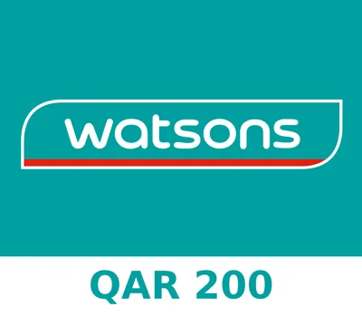 Watsons QAR 200 Gift Card QA — лицензионный ключ