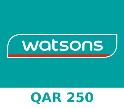 Watsons QAR 250 Gift Card QA — лицензионный ключ