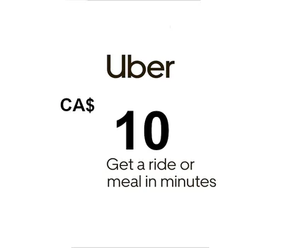Uber CAD 10 Gift Card CA — лицензионный ключ