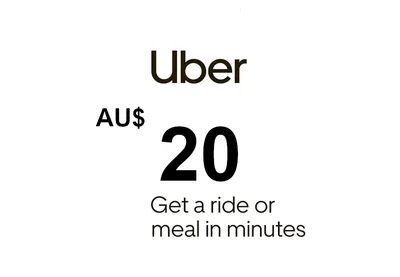 Uber AUD 20 Gift Card AU — лицензионный ключ