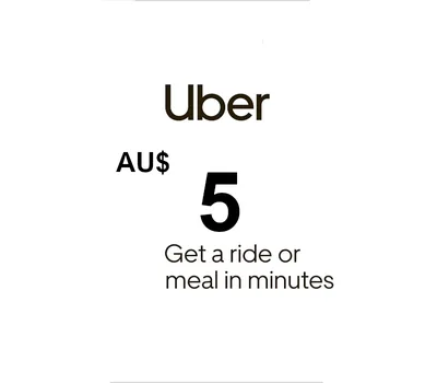 Uber AUD 5 Gift Card AU — лицензионный ключ