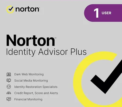 Norton Identity Advisor Plus UK Key (1 Year / 1 User) — лицензионный ключ
